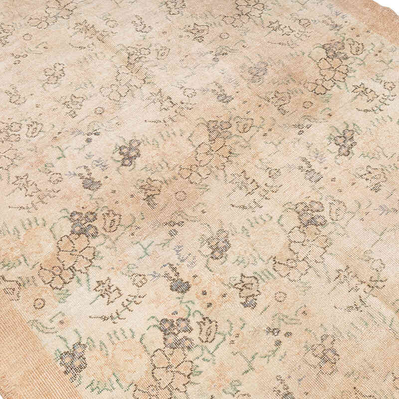 Alfombra Vintage Turca Anudada a Mano - 163 cm x 285 cm - K0080678