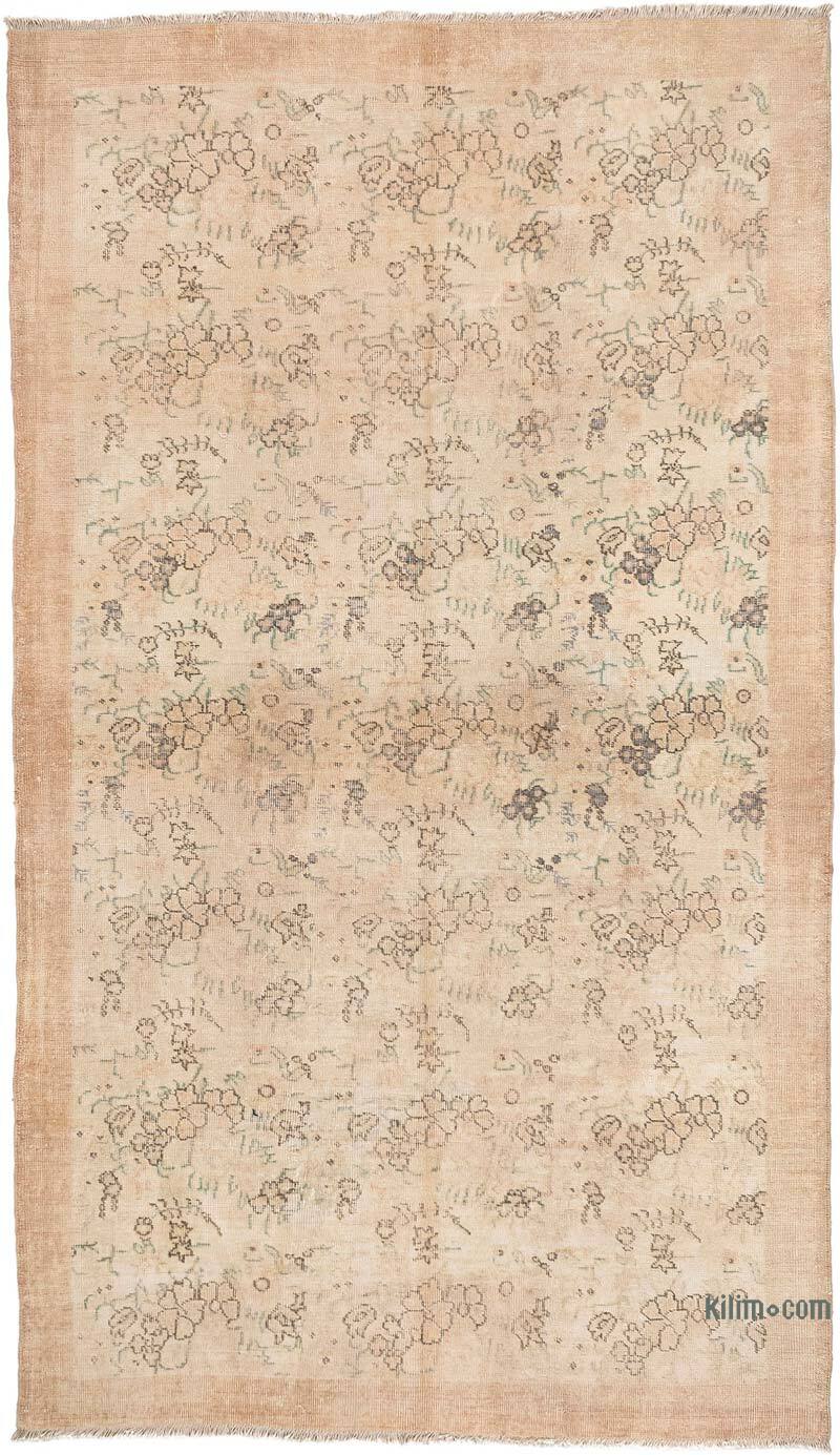 Alfombra Vintage Turca Anudada a Mano - 163 cm x 285 cm - K0080678