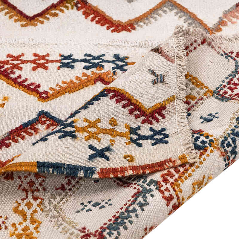 Vintage Konya Cicim Kilim - 125 cm x 267 cm - K0080680