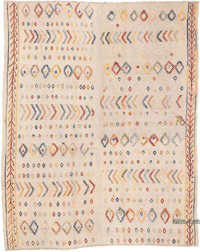 Vintage Konya Jijim Rug - 5' 1" x 6' 6" (61" x 78")
