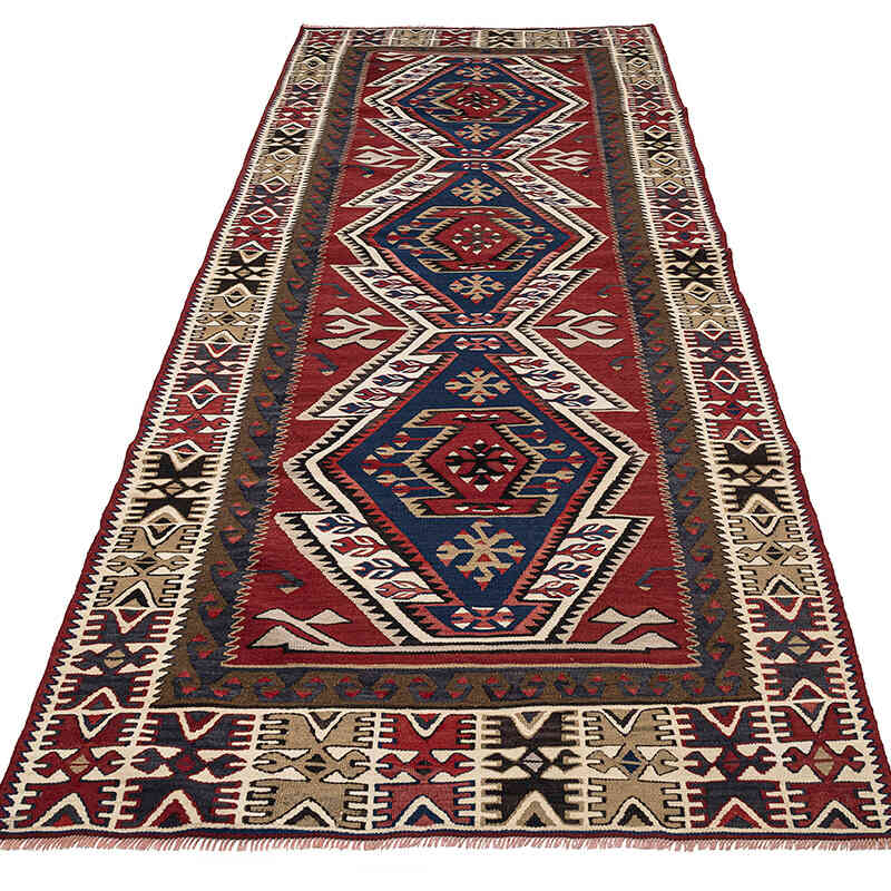 Alfombra Adana Kilim Vintage - 118 cm x 288 cm - K0080685