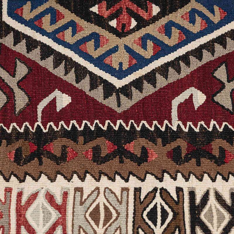 Vintage Adana Kilim Rug - 3' 2" x 7' 8" (38" x 92") - K0080686