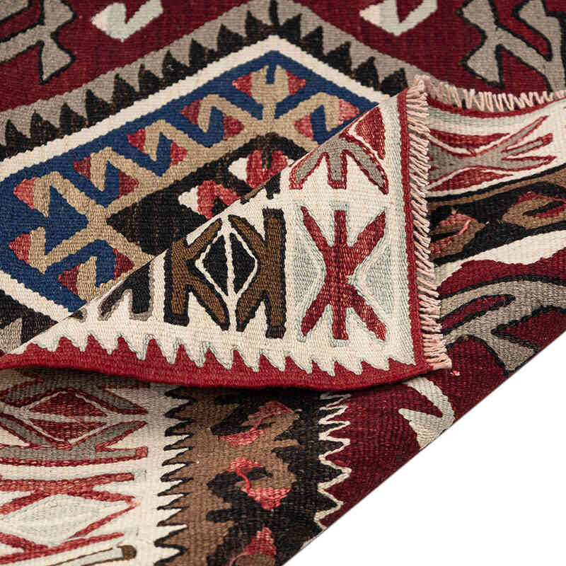 Vintage Adana Kilim Rug - 3' 2" x 7' 8" (38" x 92") - K0080686