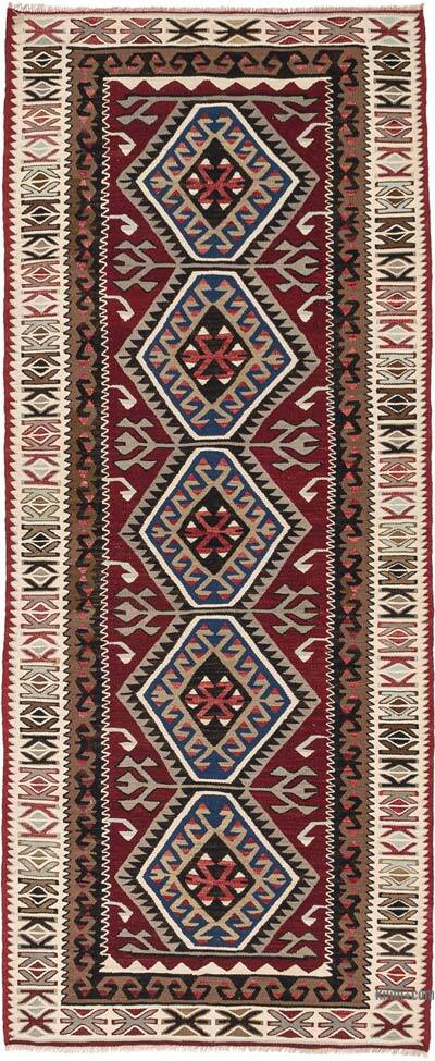 Vintage Adana Kilim Rug - 3' 2" x 7' 8" (38" x 92")