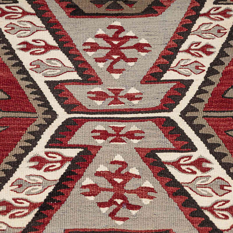 Vintage Adana Kilim - 107 cm x 278 cm - K0080688