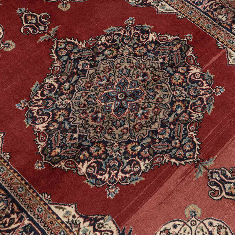 Alfombra Vintage Turca Anudada a Mano - 136 cm x 196 cm - K0080691