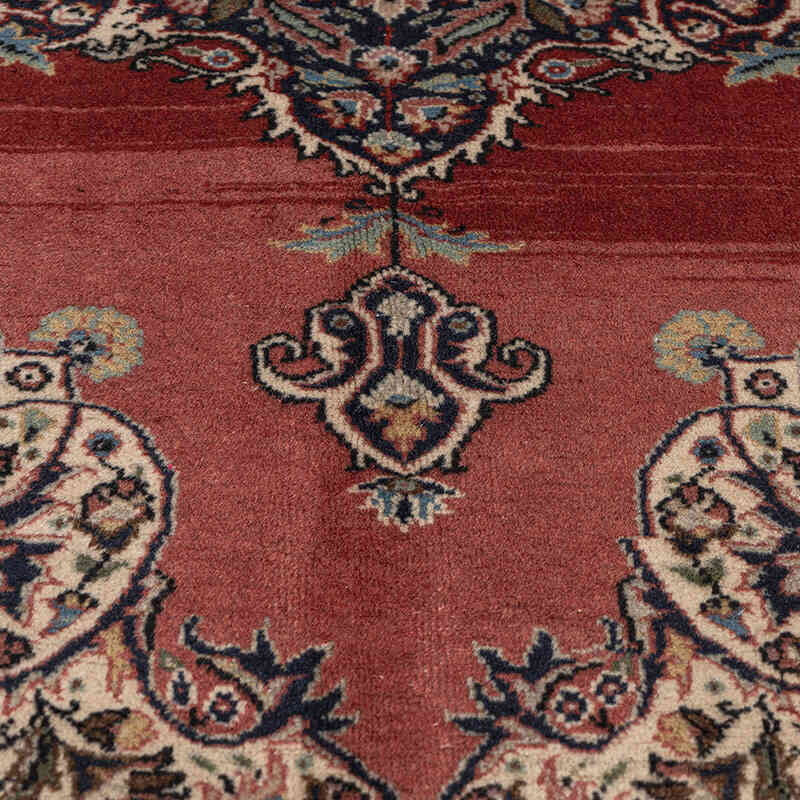 Alfombra Vintage Turca Anudada a Mano - 136 cm x 196 cm - K0080691