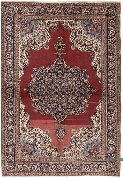 Vintage Turkish Hand-Knotted Rug - 4' 6" x 6' 5" (54" x 77")