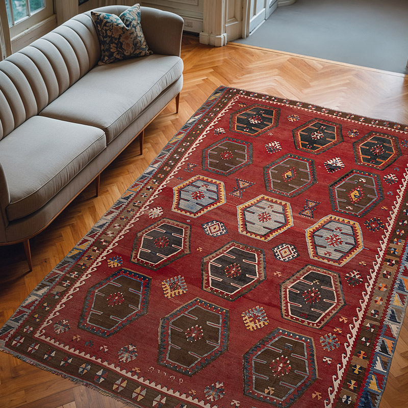 Vintage Şarkışla Kilimi - 223 cm x 308 cm - K0080693