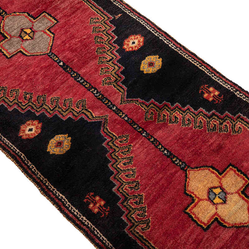 Vintage Tribal Runner Rug - 2' 3" x 12' 8" (27" x 152") - K0080695