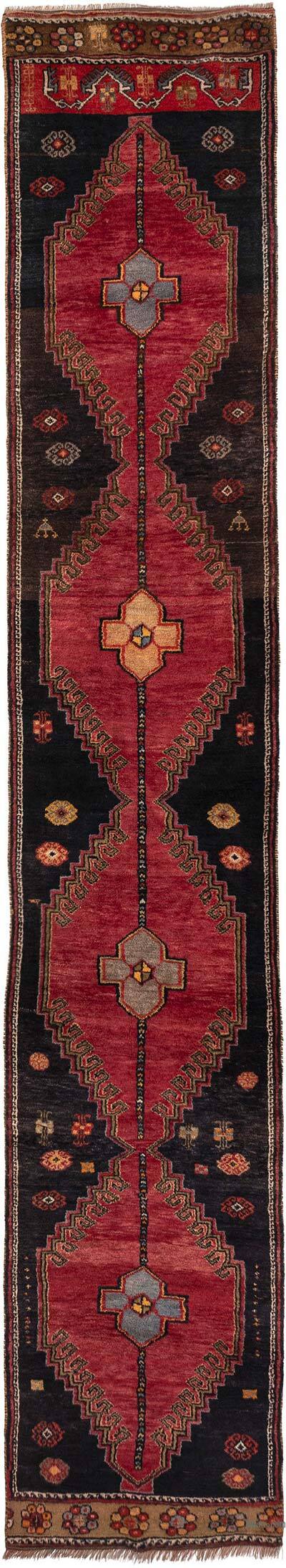 Vintage Tribal Runner Rug - 2' 3" x 12' 8" (27" x 152")