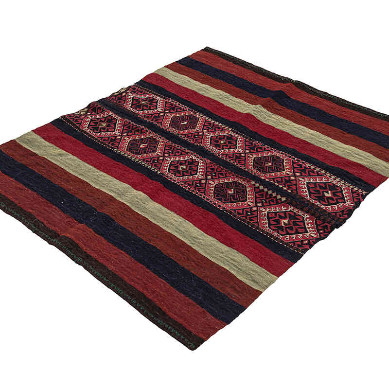 Vintage Malatya Kilimi - 116 cm x 134 cm - K0080701