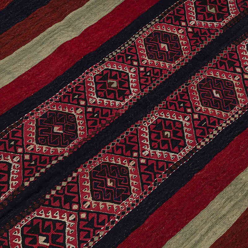 Vintage Malatya Kilimi - 116 cm x 134 cm - K0080701