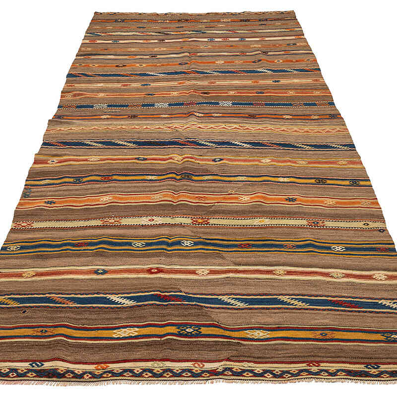Alfombra Vintage Fethiye Kilim - 148 cm x 292 cm - K0080708