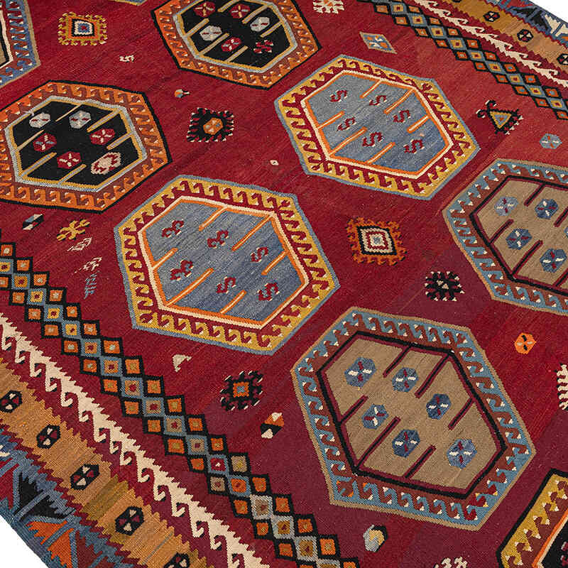 Alfombra Vintage Sarkisla Kilim - 183 cm x 310 cm - K0080712