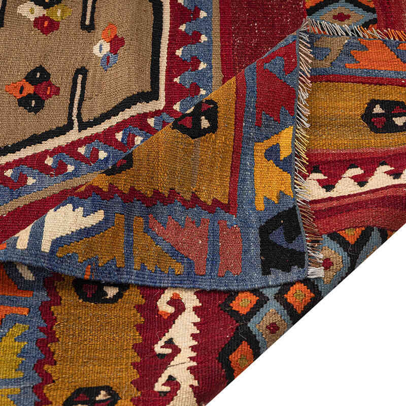 Alfombra Vintage Sarkisla Kilim - 183 cm x 310 cm - K0080712