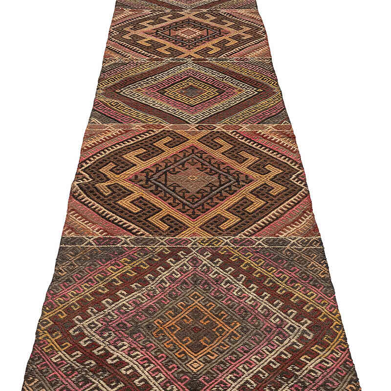 Vintage Kars Jijim Runner - 2' 10" x 11' 6" (34" x 138") - K0080714
