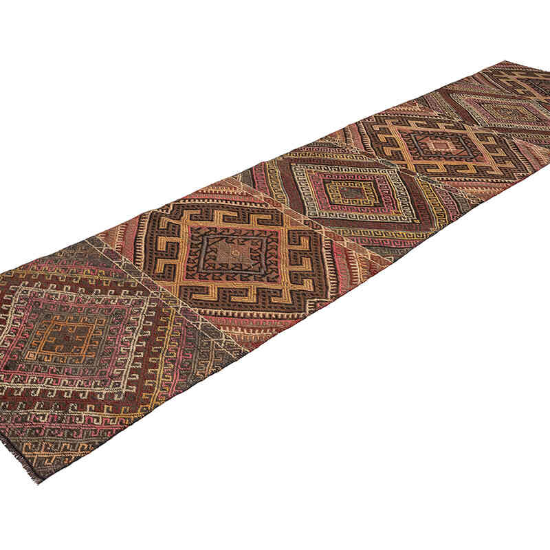 Vintage Kars Jijim Runner - 2' 10" x 11' 6" (34" x 138") - K0080714