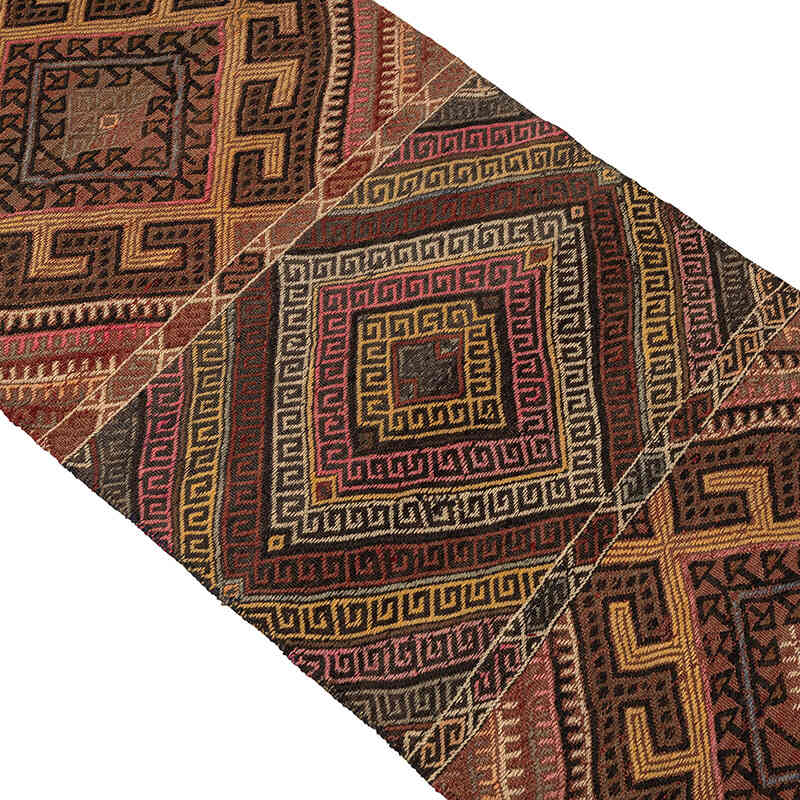 Vintage Kars Jijim Runner - 2' 10" x 11' 6" (34" x 138") - K0080714