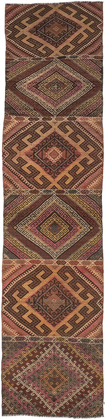 Vintage Kars Jijim Runner - 2' 10" x 11' 6" (34" x 138")