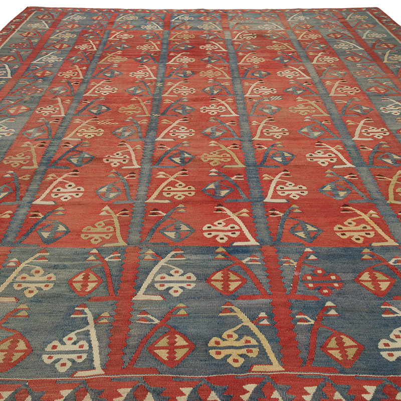 Alfombra Vintage Sharkoy Kilim - 275 cm x 377 cm - K0080717