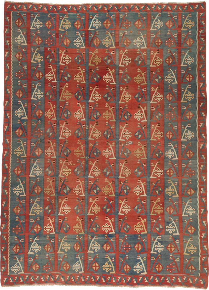 Alfombra Vintage Sharkoy Kilim - 275 cm x 377 cm - K0080717