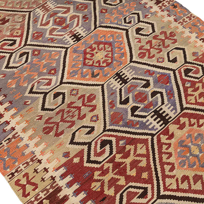 Vintage Aydin Kilim Rug - 4' 2" x 9' 5" (50" x 113") - K0080720