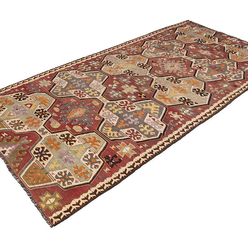 Alfombra Adana Kilim Vintage - 139 cm x 296 cm - K0080722