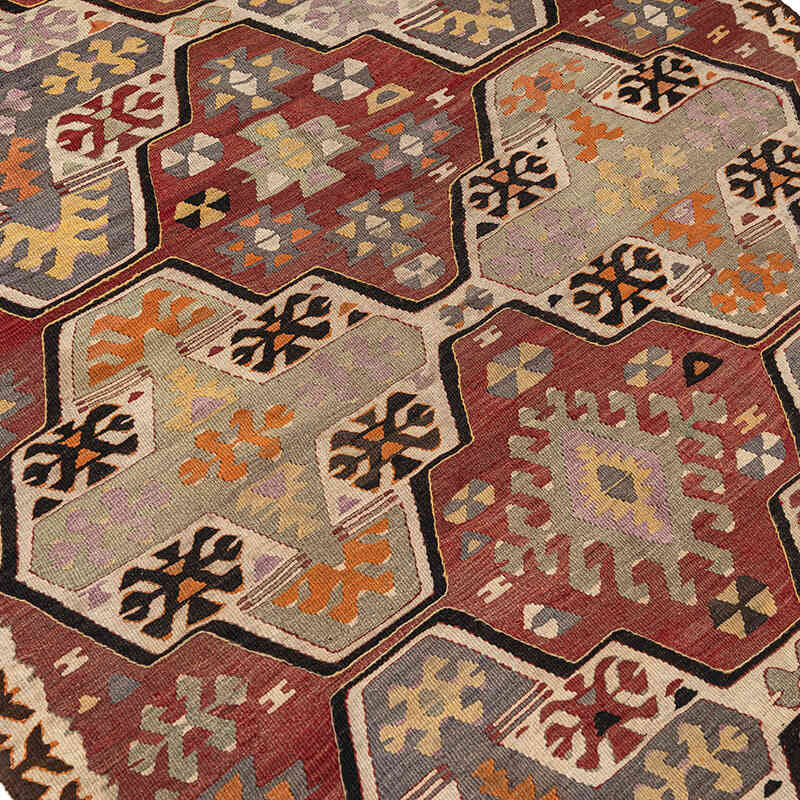 Alfombra Adana Kilim Vintage - 139 cm x 296 cm - K0080722