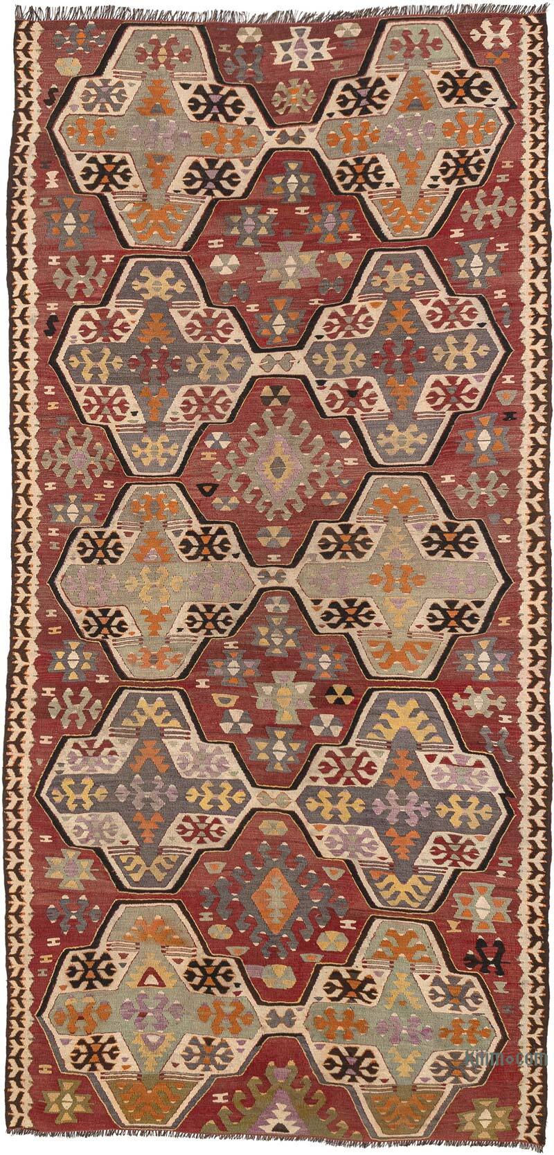 Alfombra Adana Kilim Vintage - 139 cm x 296 cm - K0080722
