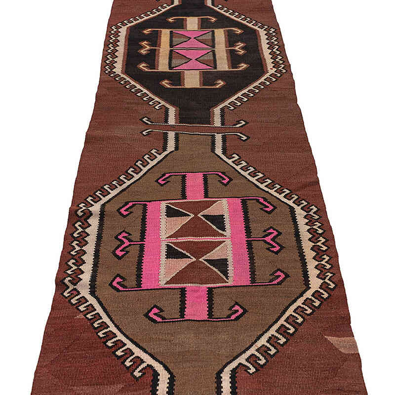 Vintage Kars Kilim Yolluk - 79 cm x 386 cm - K0080723