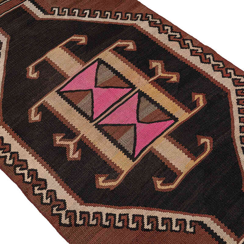 Vintage Kars Kilim Yolluk - 79 cm x 386 cm - K0080723