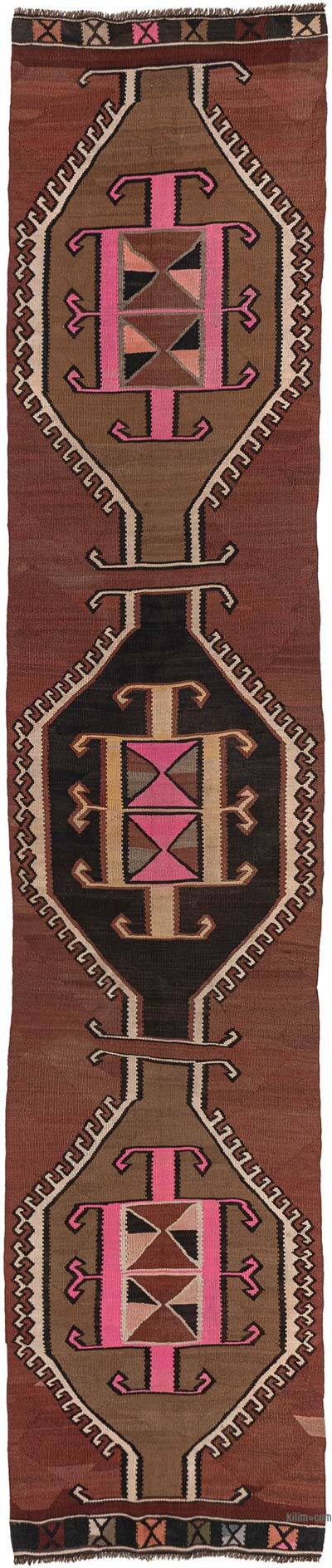 Corredor Vintage Kars Kilim - 79 cm x 386 cm