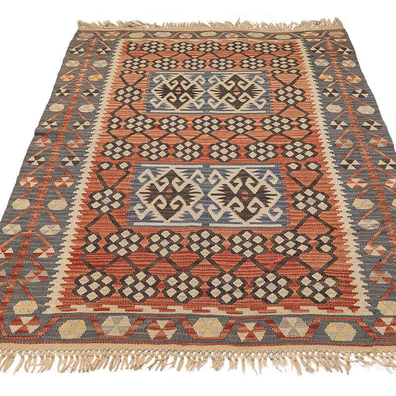 Alfombra Vintage Van Kilim - 117 cm x 180 cm - K0080727