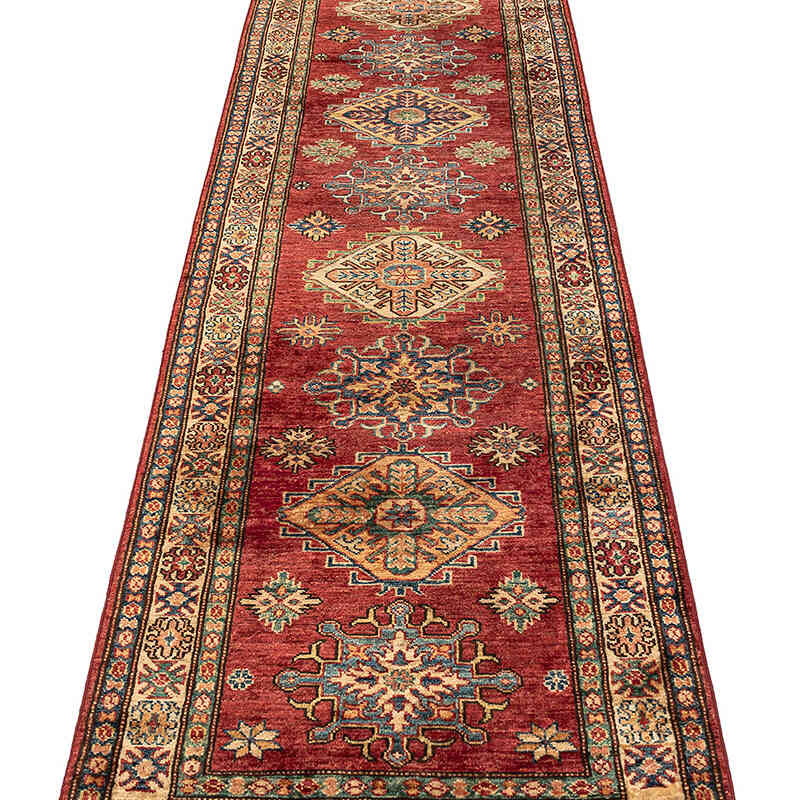 Vintage Turkish Hand-Knotted Runner - 2' 7" x 10' 10" (31" x 130") - K0080729
