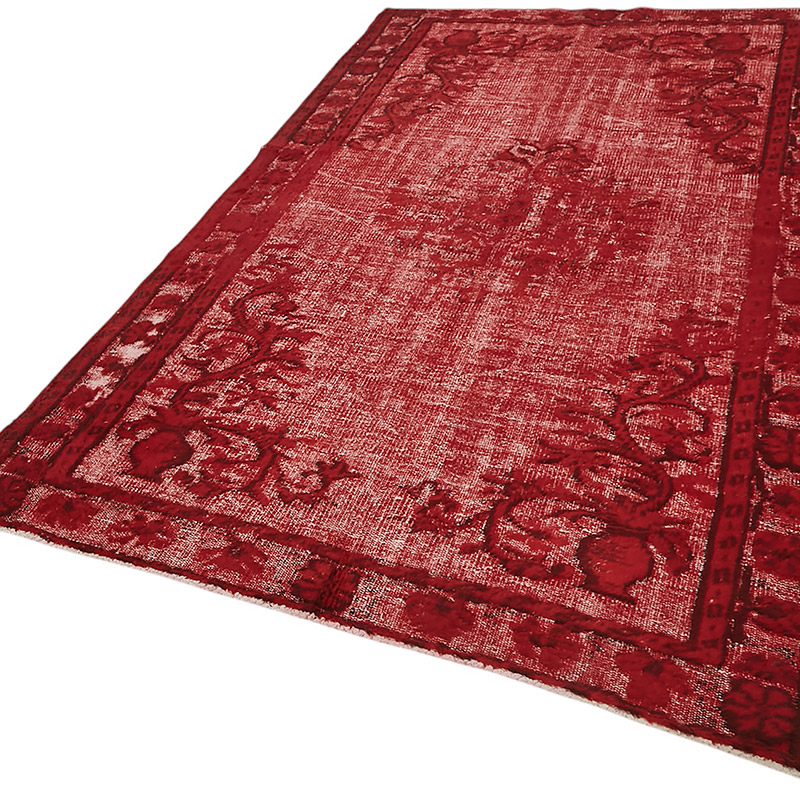 El Oyması Boyalı Halı - 153 cm x 255 cm - K0080732