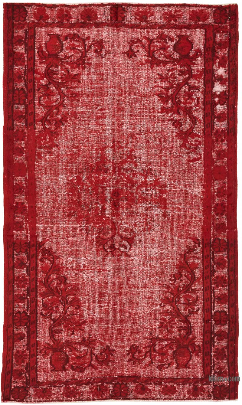 El Oyması Boyalı Halı - 153 cm x 255 cm - K0080732