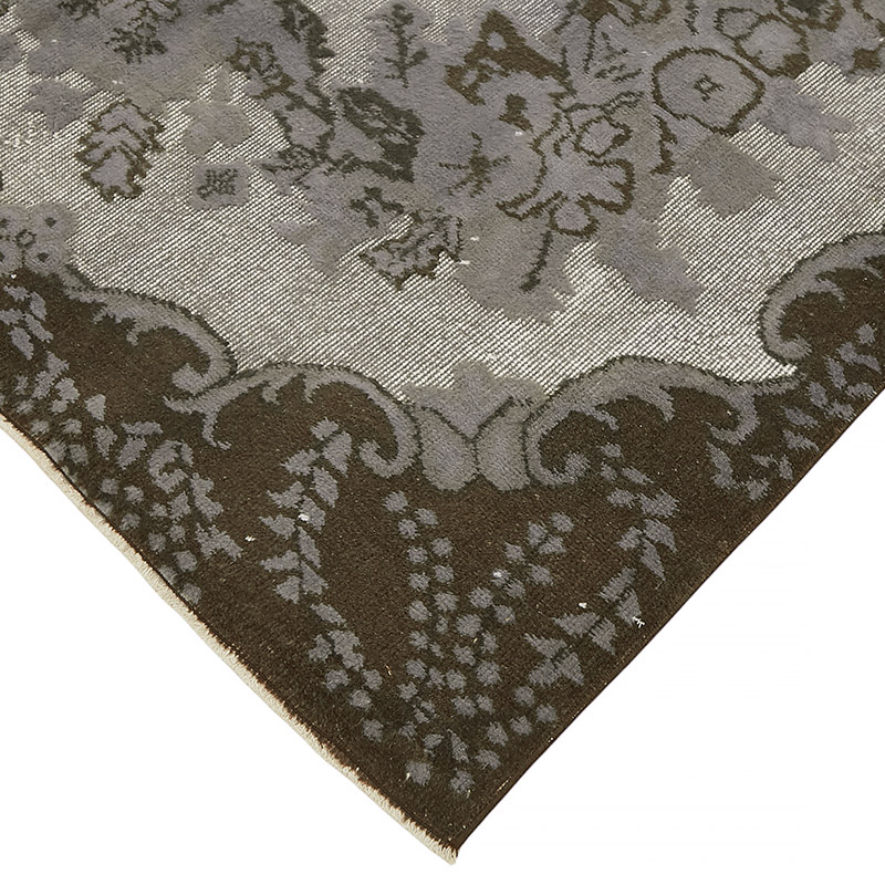 Hand Carved Over-Dyed Rug - 6'  x 9' 10" (72" x 118") - K0080735