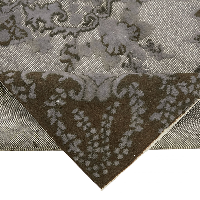 Hand Carved Over-Dyed Rug - 6'  x 9' 10" (72" x 118") - K0080735