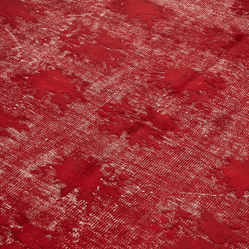 Hand Carved Over-Dyed Rug - 7' 2" x 10' 5" (86" x 125") - K0080736