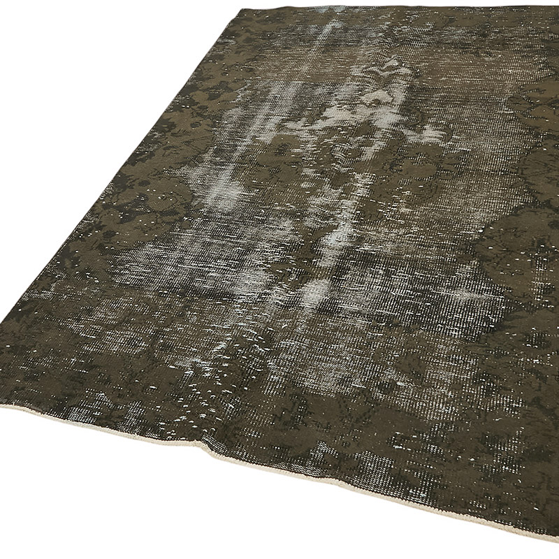 Hand Carved Over-Dyed Rug - 4' 8" x 7' 5" (56" x 89") - K0080742