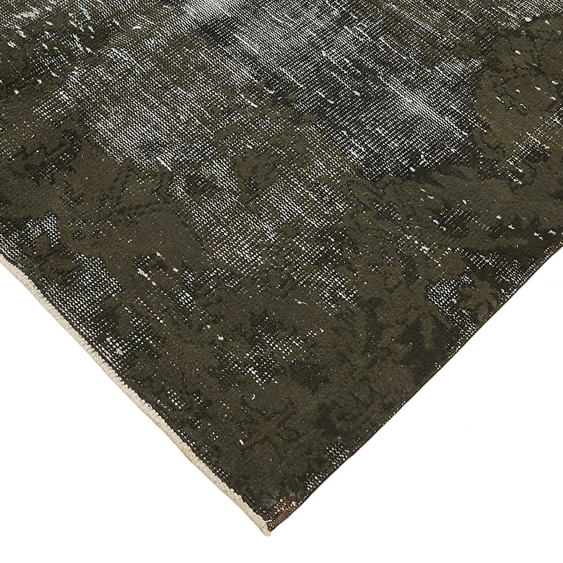 Hand Carved Over-Dyed Rug - 4' 8" x 7' 5" (56" x 89") - K0080742