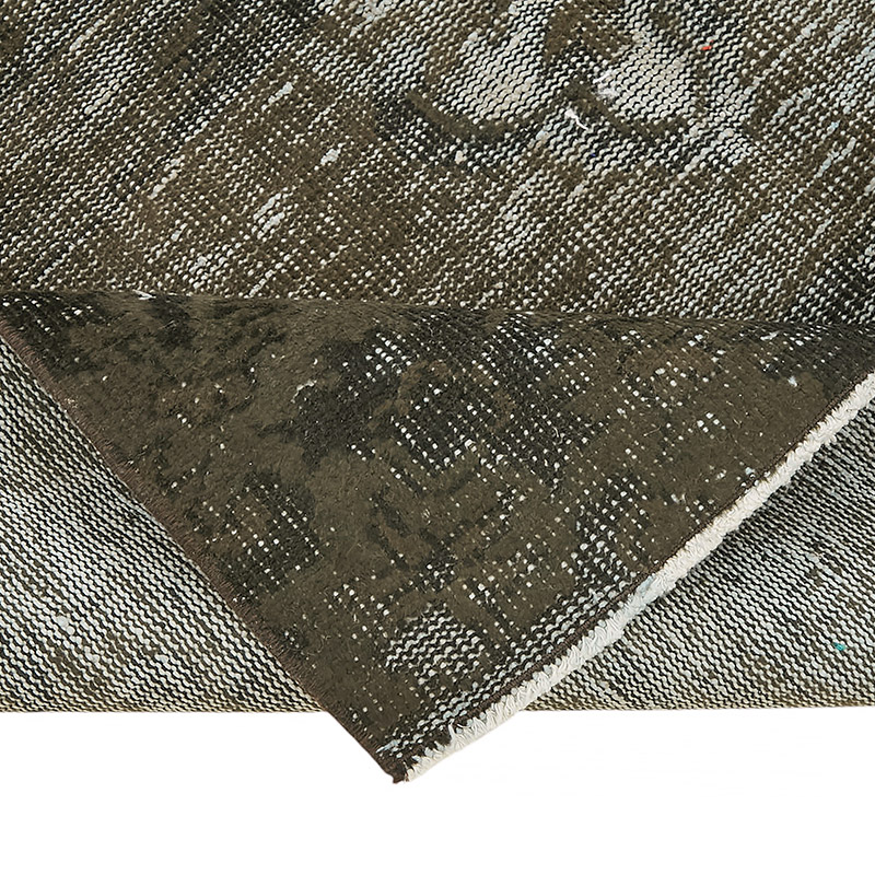 Hand Carved Over-Dyed Rug - 4' 8" x 7' 5" (56" x 89") - K0080742