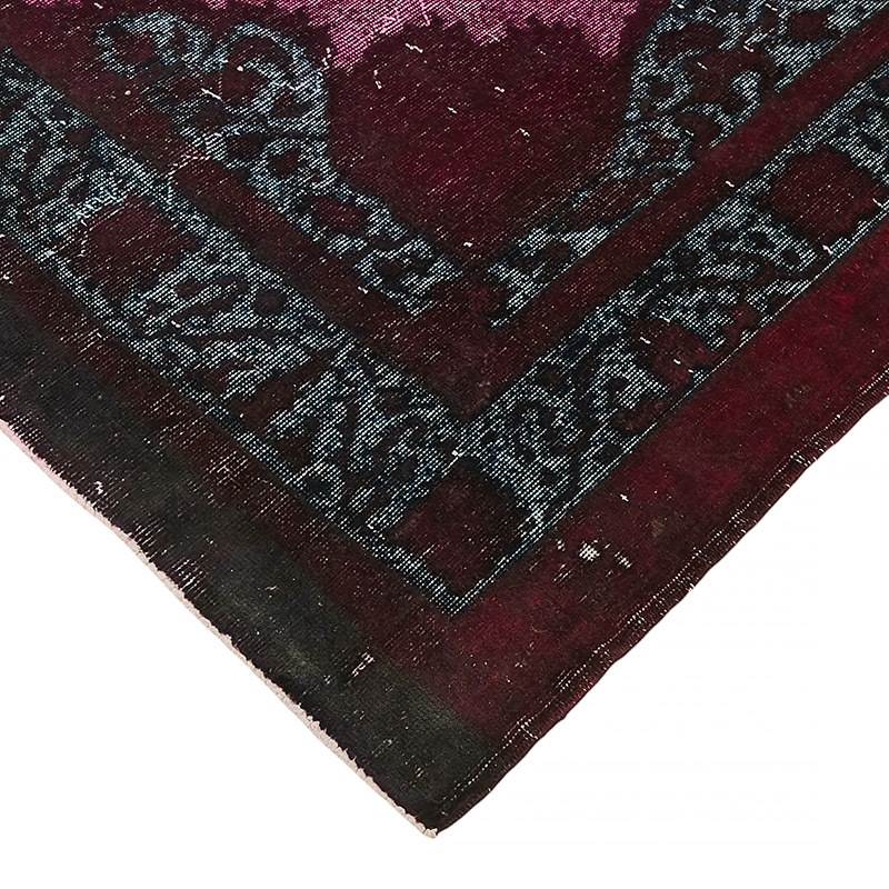 Alfombra Tallada a Mano Sobre Teñida - 212 cm x 354 cm - K0080746
