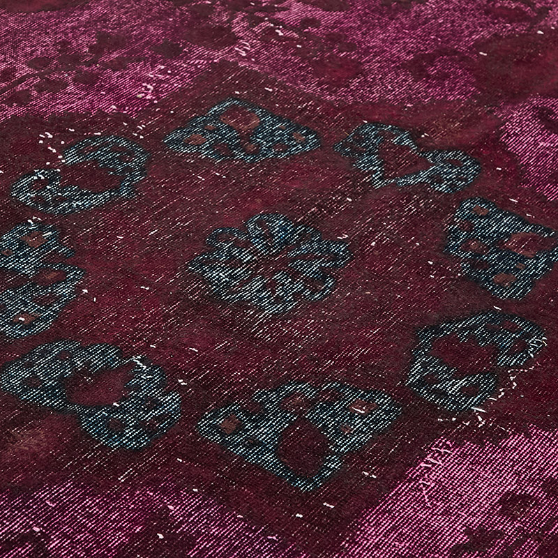 Alfombra Tallada a Mano Sobre Teñida - 212 cm x 354 cm - K0080746