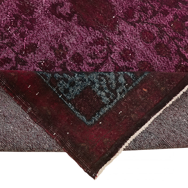 Alfombra Tallada a Mano Sobre Teñida - 212 cm x 354 cm - K0080746