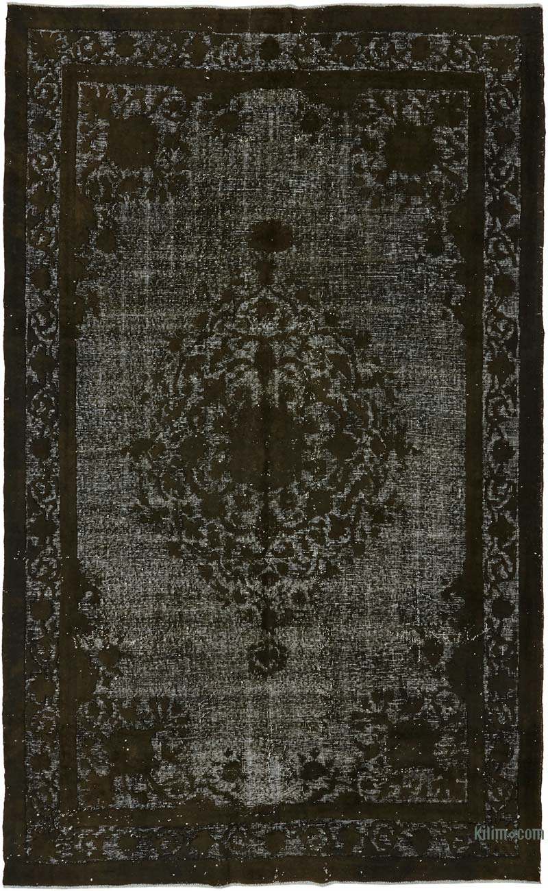 El Oyması Boyalı Halı - 213 cm x 345 cm - K0080747