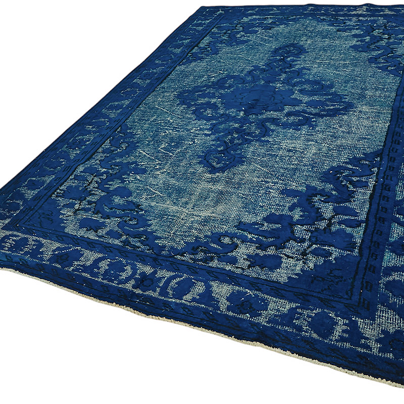 Alfombra Tallada a Mano Sobre Teñida - 218 cm x 322 cm - K0080749