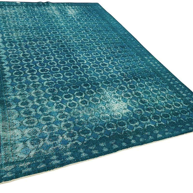 Alfombra Tallada a Mano Sobre Teñida - 194 cm x 289 cm - K0080758