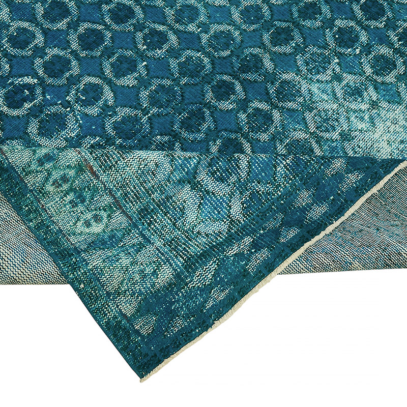 Alfombra Tallada a Mano Sobre Teñida - 194 cm x 289 cm - K0080758